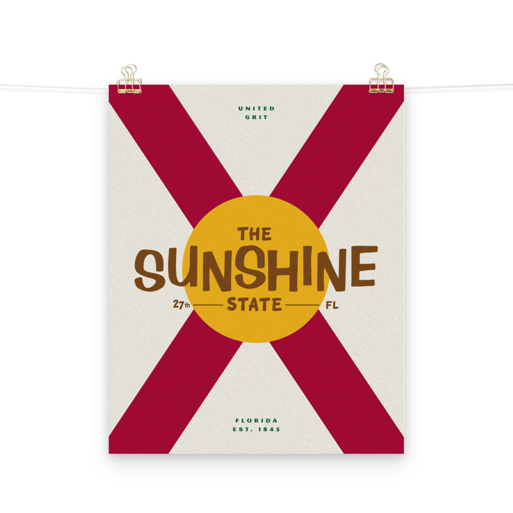 Florida - Sunshine State - Print