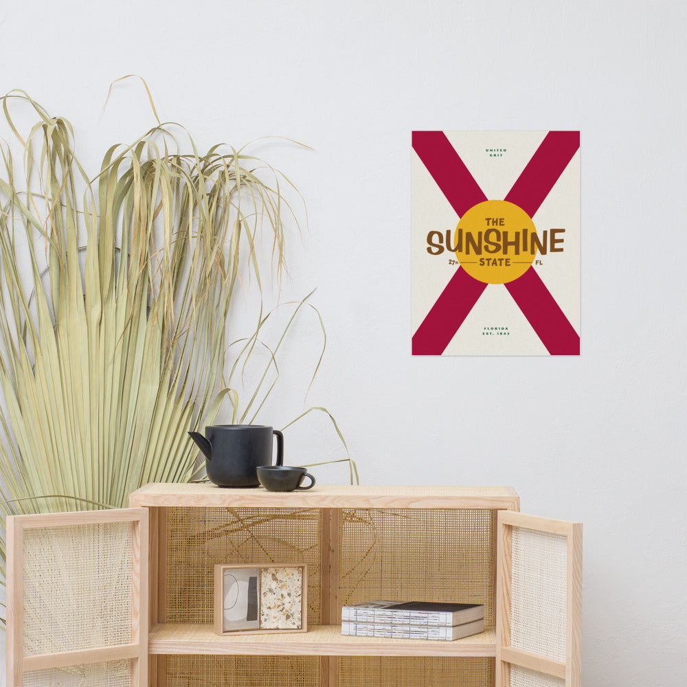 Florida - Sunshine State - Print
