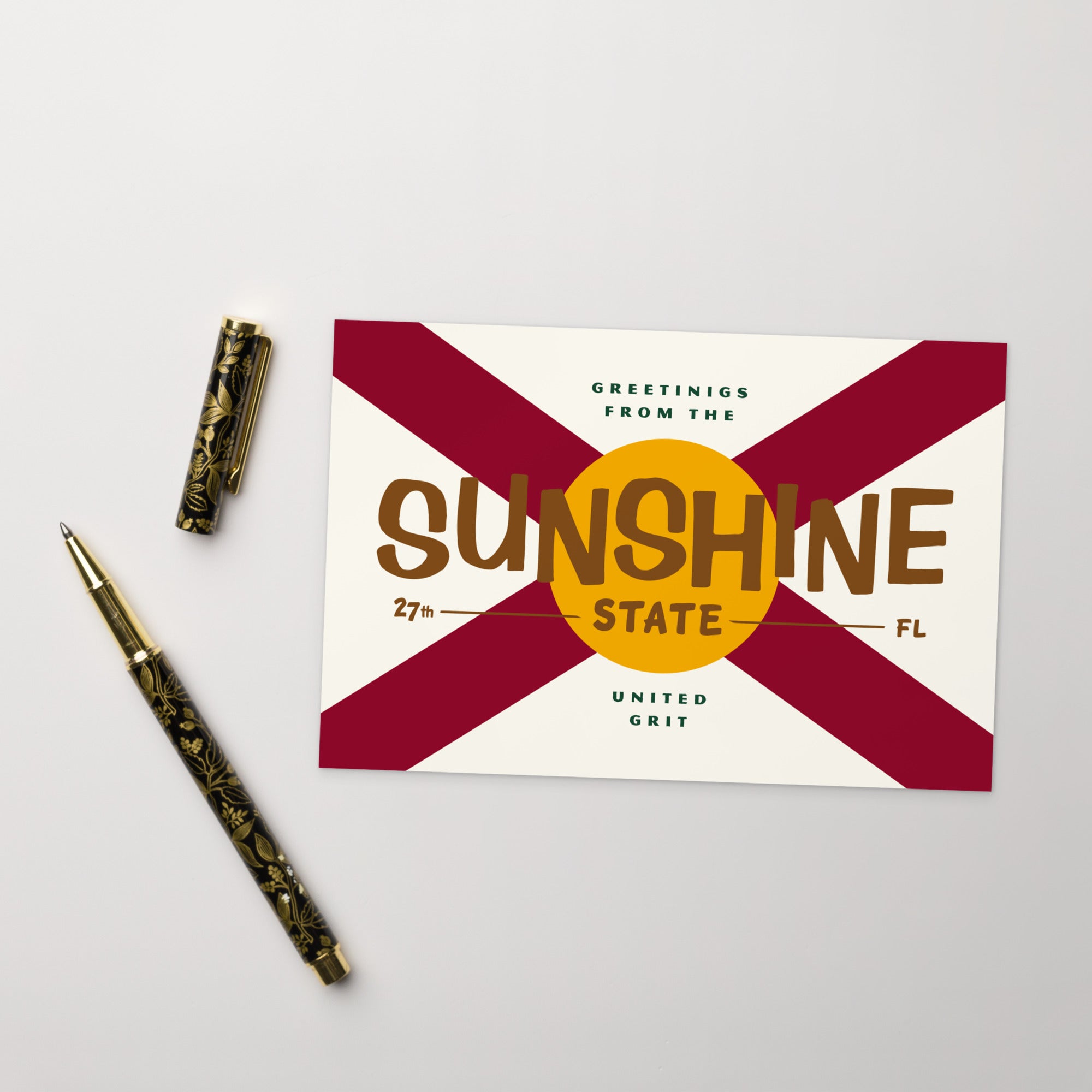 Florida - Sunshine State - Postcard