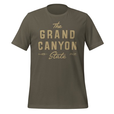 Arizona - The Grand Canyon State - United 50 Collection - Unisex t-shirt - Green