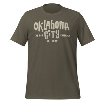 Oklahoma - Oklahoma City - 50 Collection - Unisex t-shirt - Army