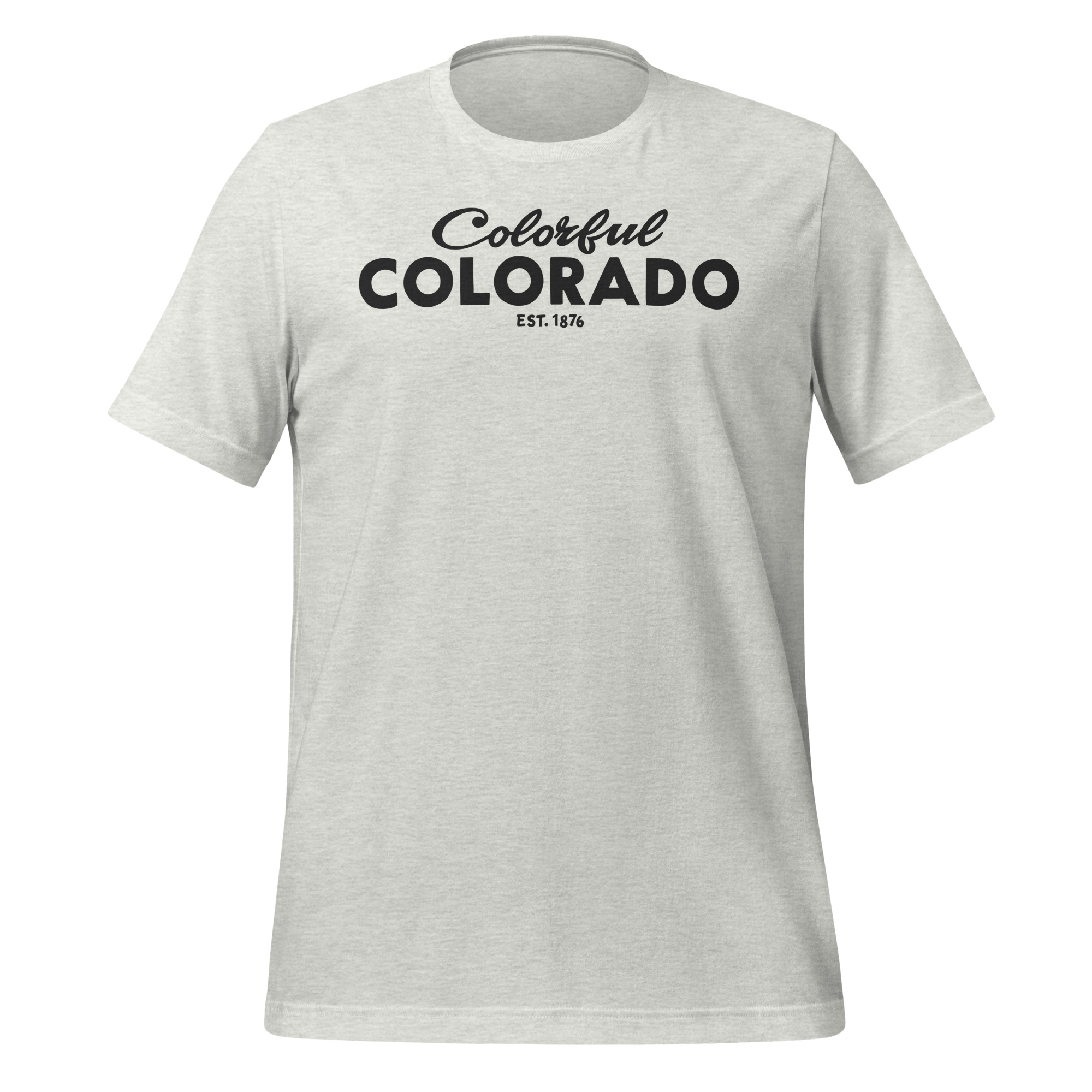 Colorado - Colorful - United 50 Collection - Unisex t-shirt - White - Image 5