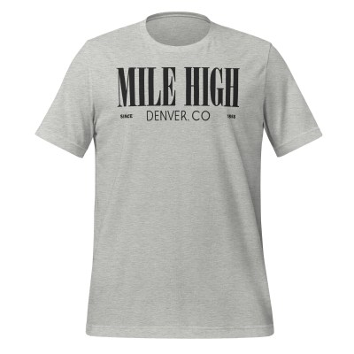 Colorado - Denver Mile High - United 50 Collection - Unisex t-shirt - White