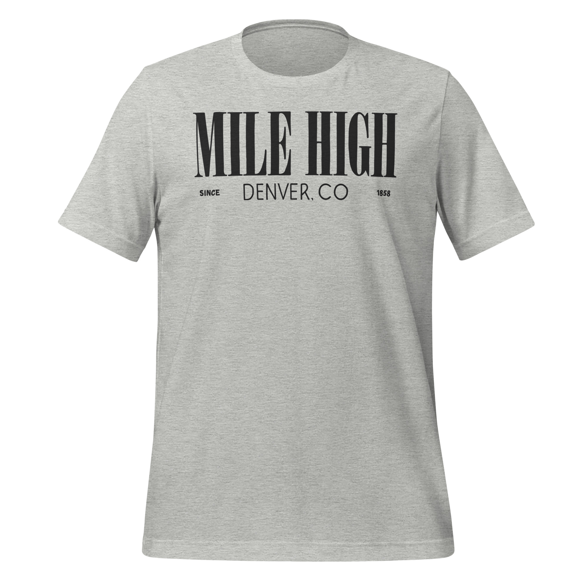 Colorado - Denver Mile High - United 50 Collection - Unisex t-shirt - White