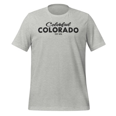 Colorado - Colorful - United 50 Collection - Unisex t-shirt - White