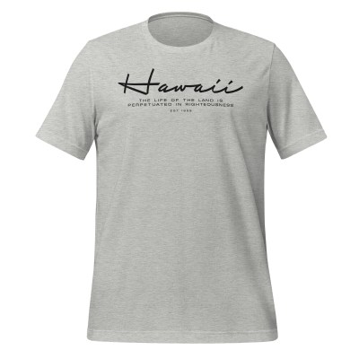 Hawaii - Life of the Land - United 50 Collection - Unisex t-shirt - White