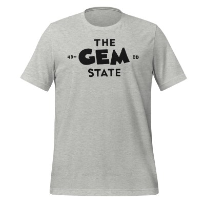 Idaho - The Gem State - United 50 Collection - Unisex t-shirt - White