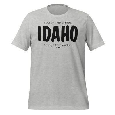 Idaho - Tasty Destination - United 50 Collection - Unisex t-shirt - White