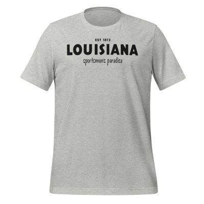Louisiana - Sportsmans Paradise - United 50 Collection - Unisex t-shirt - White