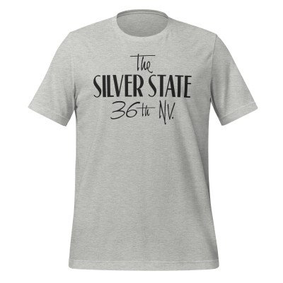 Nevada - Silver State - United 50 Collection - Unisex t-shirt - White
