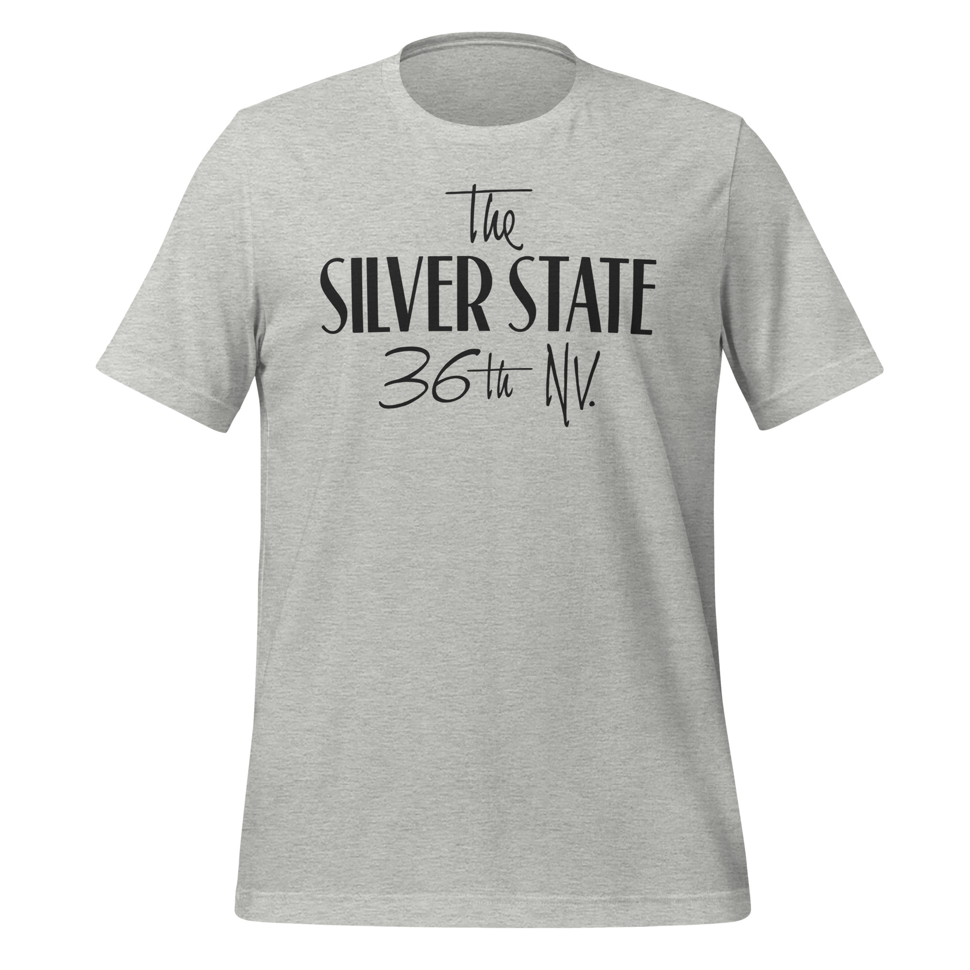 Nevada - Silver State - United 50 Collection - Unisex t-shirt - White