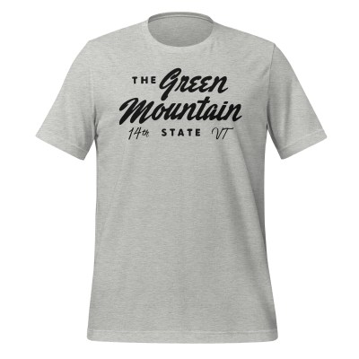 Vermont - Green Mountain - United 50 Collection - Unisex t-shirt - White