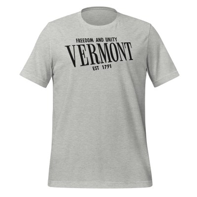 Vermont - Freedom and Unity - United 50 Collection - Unisex t-shirt - White