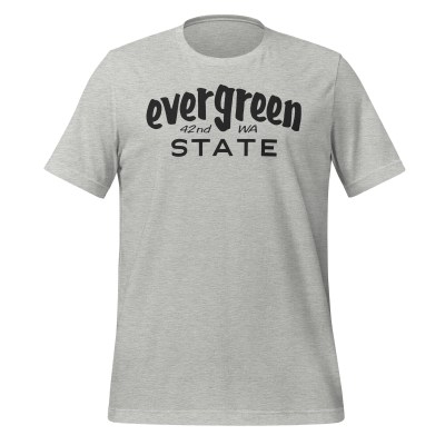 Washington - Evergreen State - 50 Collection - Unisex t-shirt - White