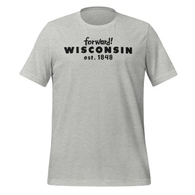 Wisconsin - Forward - United 50 Collection - Unisex t-shirt - White