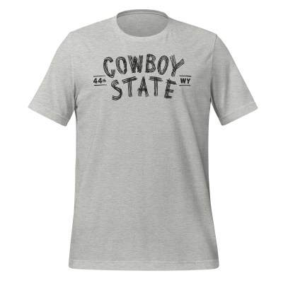 Wyoming - Cowboy State - United 50 Collection - Unisex t-shirt - White
