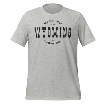 Wyoming - Forever West - United 50 Collection - Unisex t-shirt - White