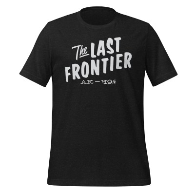 Alaska - The Last Frontier - United 50 Collection - Unisex t-shirt - Black