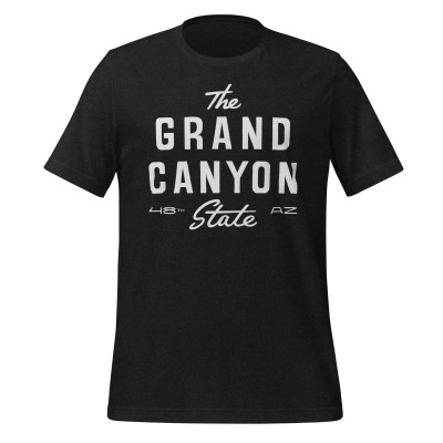 Arizona - The Grand Canyon State - United 50 Collection - Unisex t-shirt - Black