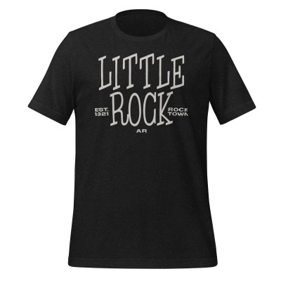 Arkansas - Little Rock - 50 Collection - Unisex t-shirt - Black