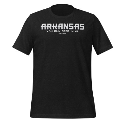 Arkansas - 50 Collection - Unisex t-shirt - Black