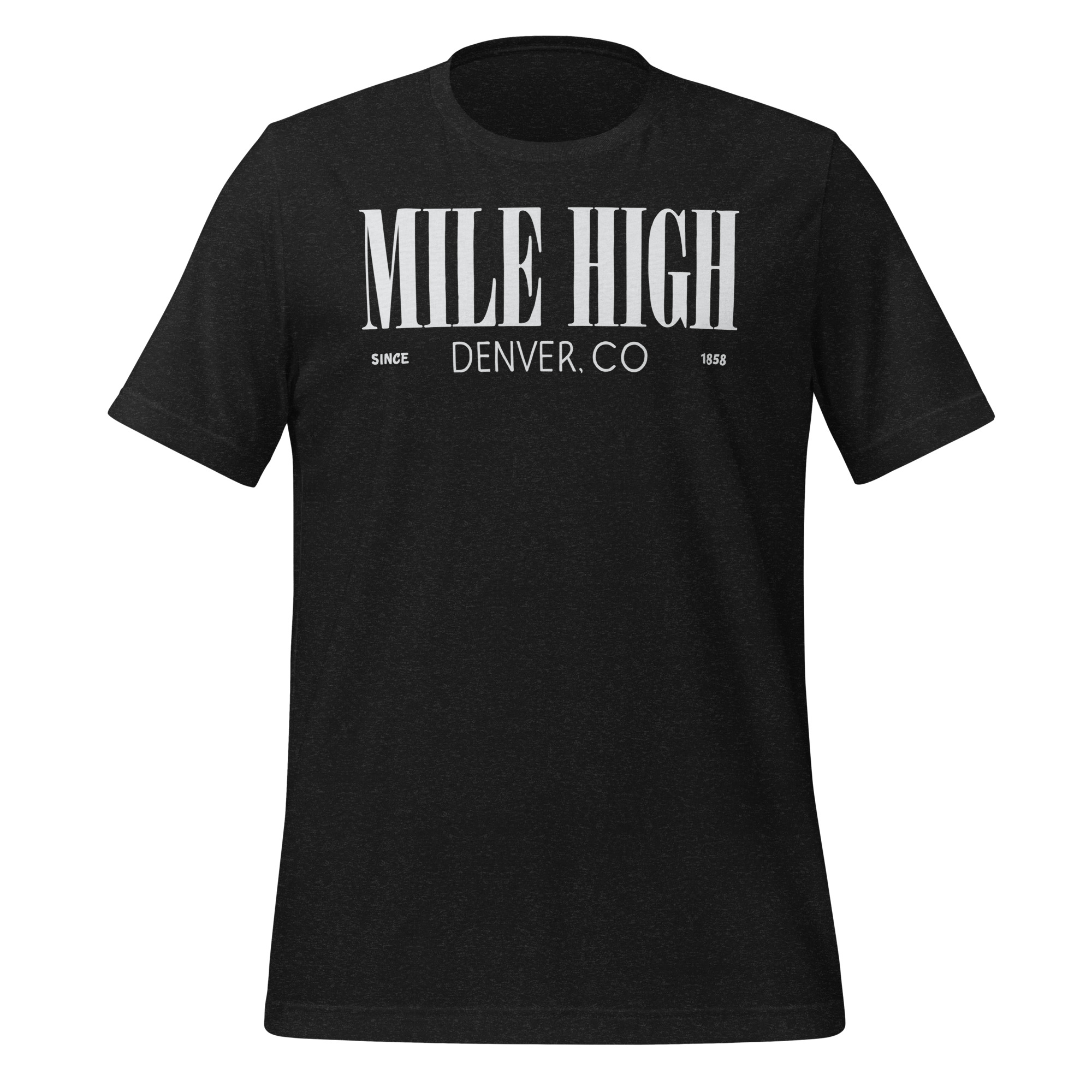 Colorado - Denver Mile High - United 50 Collection - Unisex t-shirt - Black