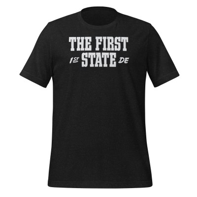 Delaware - First State - 50 Collection - Unisex t-shirt - Black