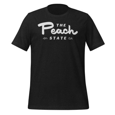 Georgia - The Peach State - United 50 Collection - Unisex t-shirt - Black