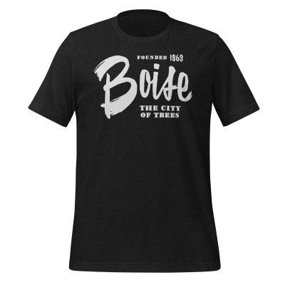 Idaho - Boise - United 50 Collection - Unisex t-shirt - Black