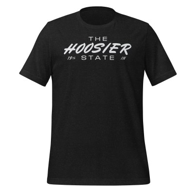 Indiana - Hoosier State - 50 Collection - Unisex t-shirt - Black