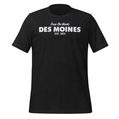 Iowa - Des Moines - 50 Collection - Unisex t-shirt - Black