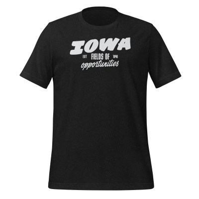 Iowa - 50 Collection - Unisex t-shirt - Black