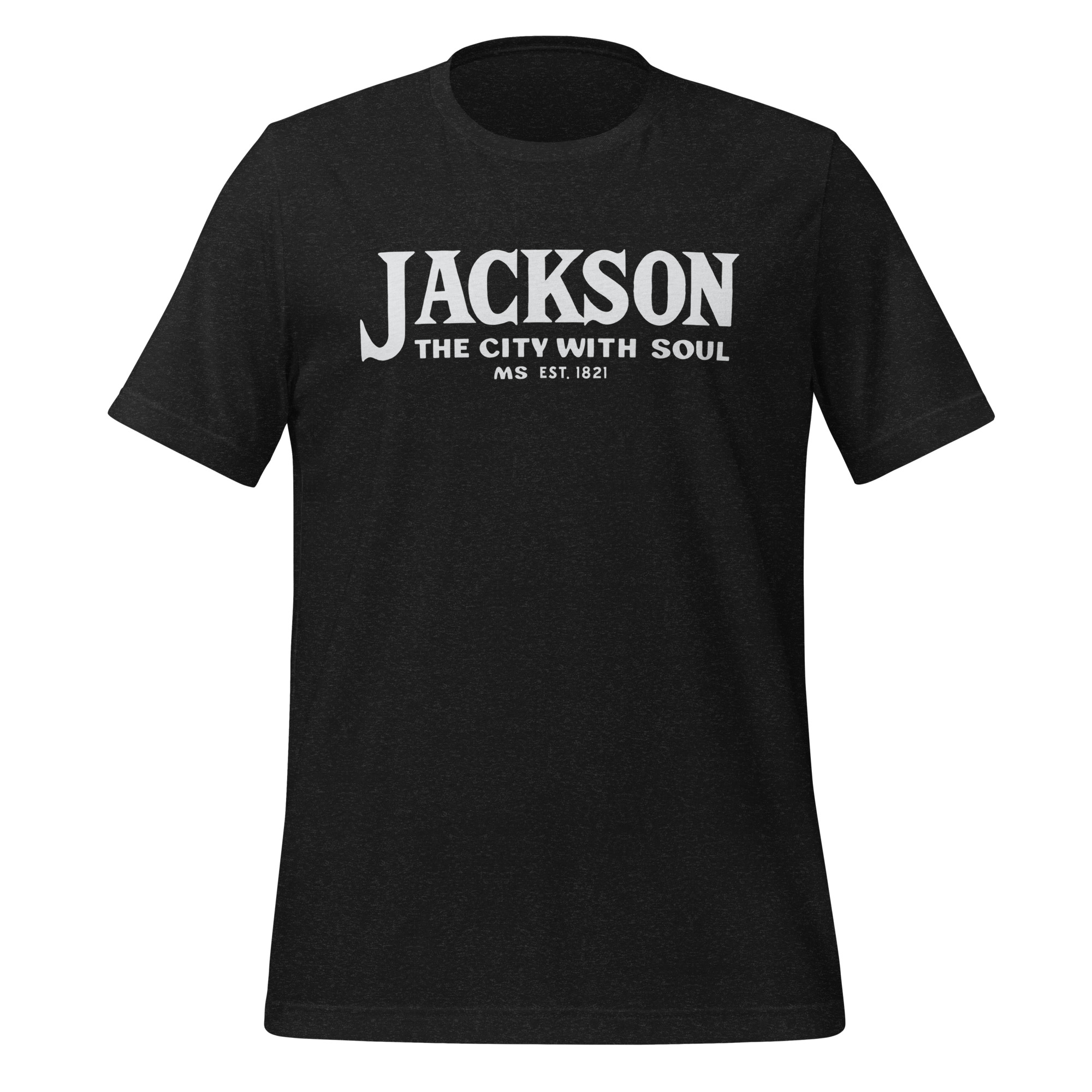Mississippi - Jackson - 50 Collection - Unisex t-shirt - Black