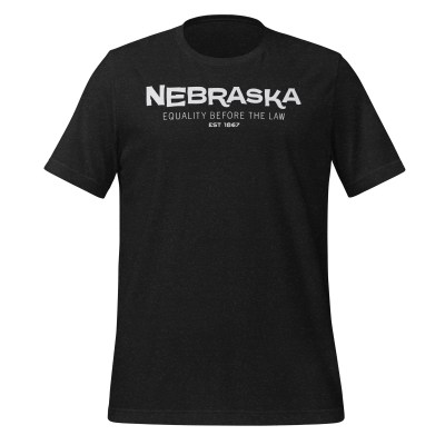 Nebraska - 50 Collection - Unisex t-shirt - Black