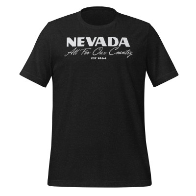 Nevada - United 50 Collection - Unisex t-shirt - Black