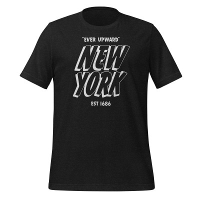 New York - Ever Upwards - United 50 Collection - Unisex t-shirt - Black