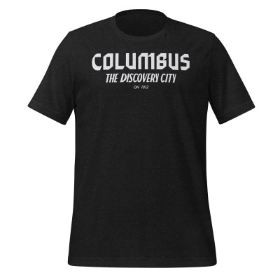 Ohio - Columbus - 50 Collection - Unisex t-shirt - Black