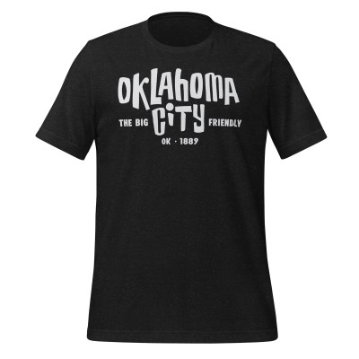 Oklahoma - Oklahoma City - 50 Collection - Unisex t-shirt - Black