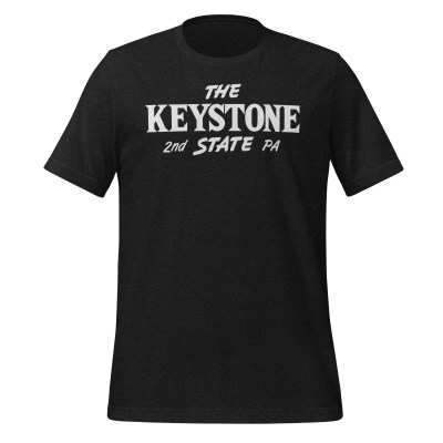 Pennsylvania - Keystone State - 50 Collection - Unisex t-shirt - Black