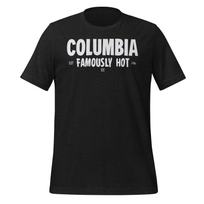 South Carolina - Columbia - 50 Collection - Unisex t-shirt - Black