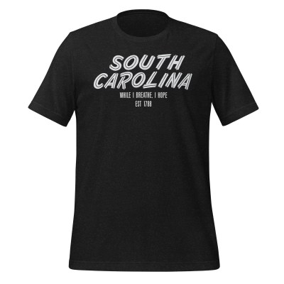 South Carolina - 50 Collection - Unisex t-shirt - Black