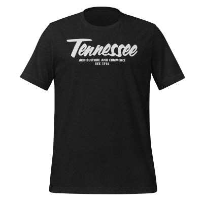 Tennessee - Agriculture and Commerce - United 50 Collection - Unisex t-shirt - Black