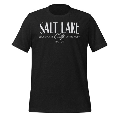 Utah - Salt Lake - 50 Collection - Unisex t-shirt - Black