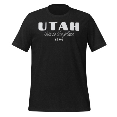 Utah - 50 Collection - Unisex t-shirt - Black