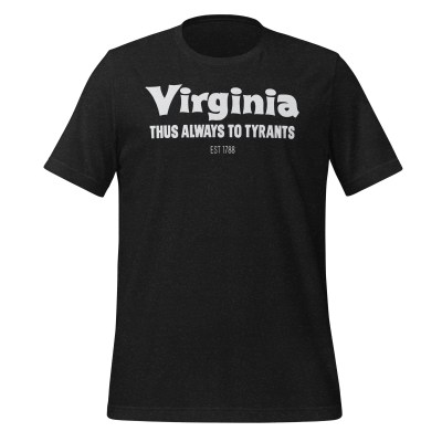 Virginia - United 50 Collection - Unisex t-shirt - Black