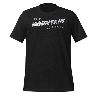 West Virginia - Mountain State - 50 Collection - Unisex t-shirt - Black