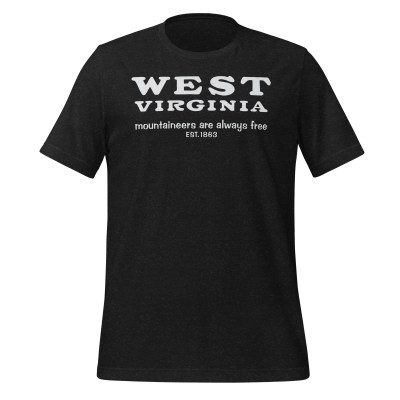 West Virginia - 50 Collection - Unisex t-shirt - Black