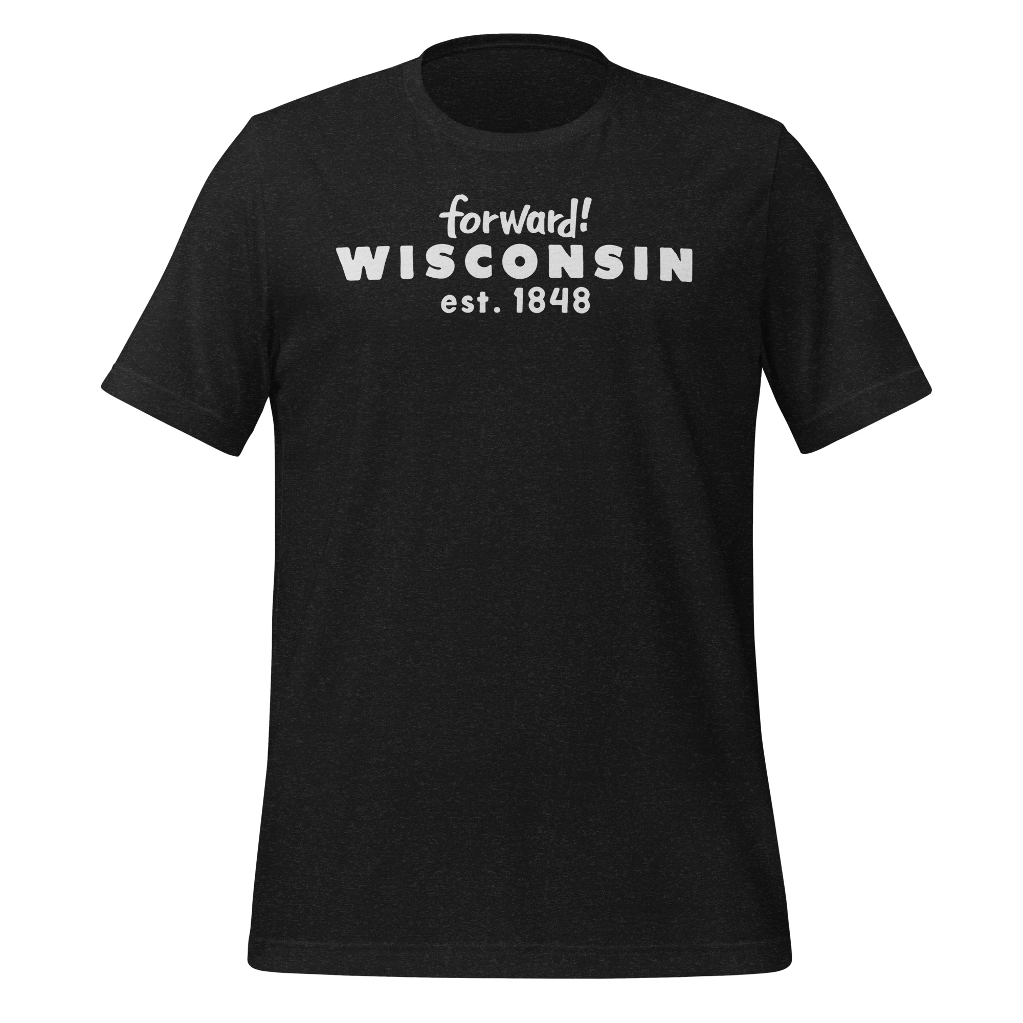 Wisconsin - Forward - United 50 Collection - Unisex t-shirt - Black