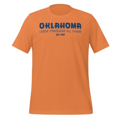 Oklahoma - 50 Collection - Unisex t-shirt - Orange