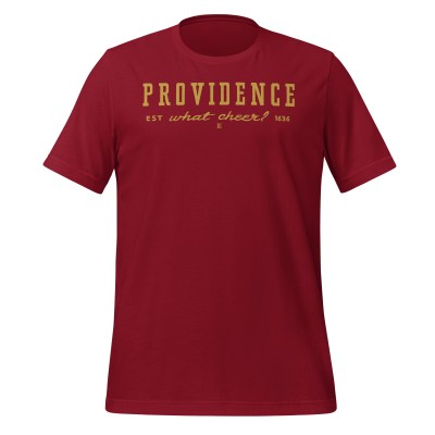 Rhode Island - Providence - 50 Collection - Unisex t-shirt - Red